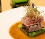 seared ahi <img title='Consumption of raw or under cooked' src='/css/raw.png' />